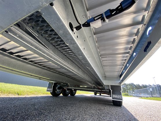 Carax 3 3500-540 multitrailer med indbyggede ramper